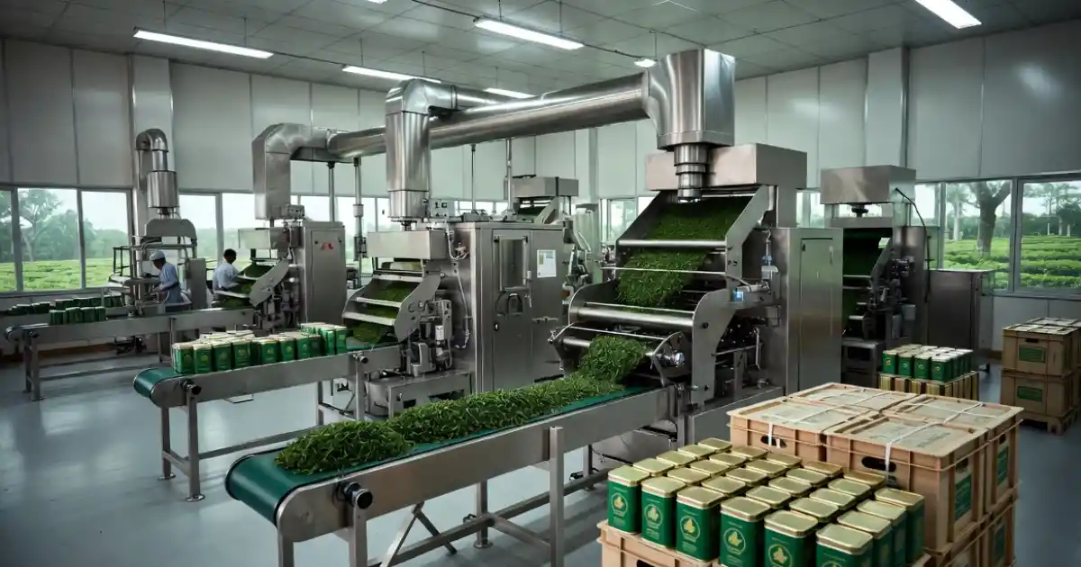 JAR LIMITED Multi-Million Dollar Tea Manufacturing Chain Plant Inside Processing