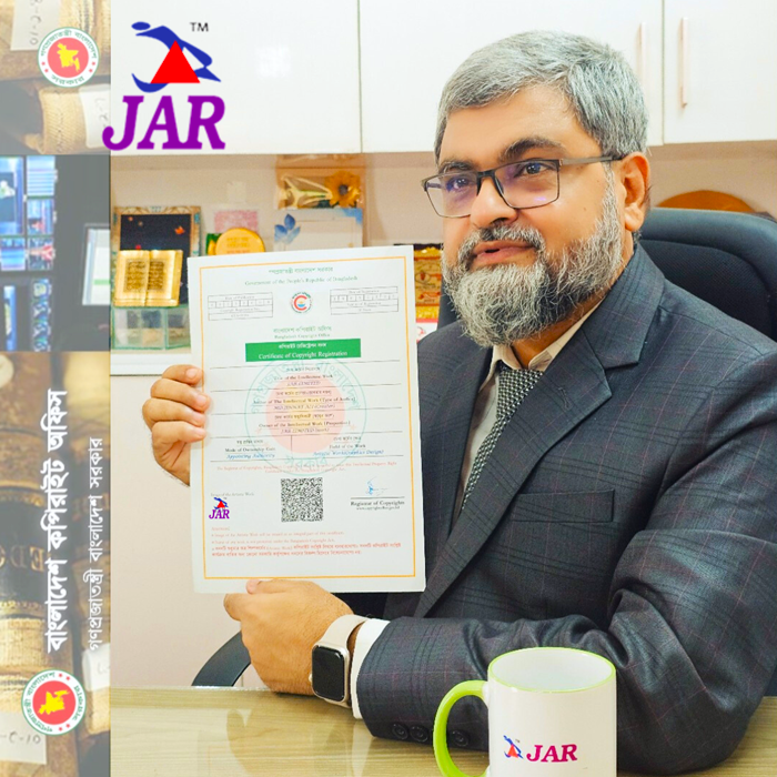 Copyright — Mohammed Jinnat Ali / JAR Group